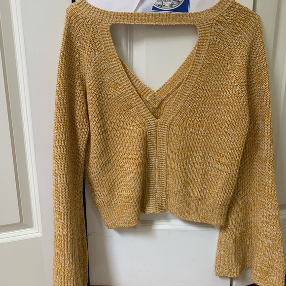 Yellow knit sweater BB Dakota - Picture 2 of 8